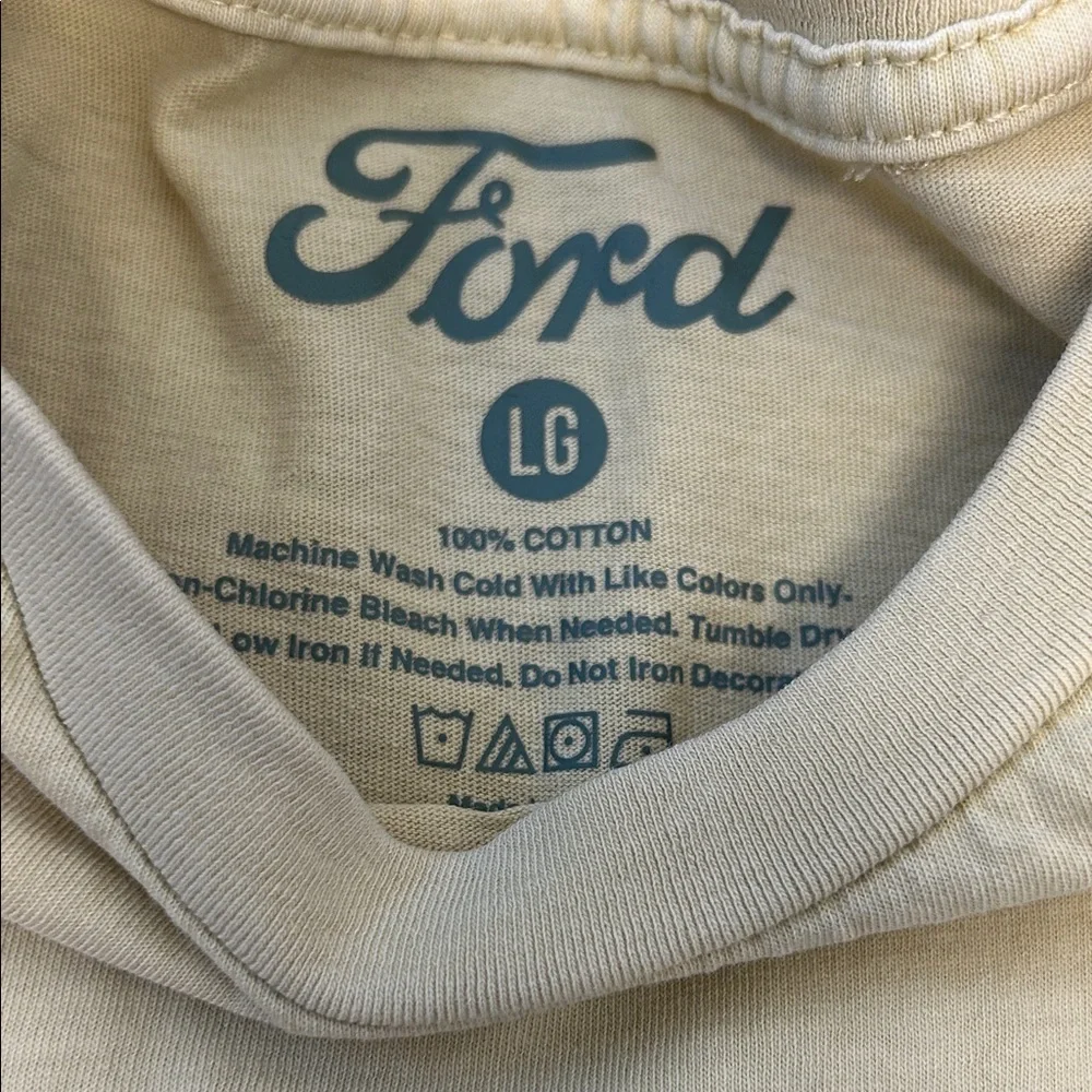 Girls Ford Bronco Tee - Light Yellow - Picture 2 of 2